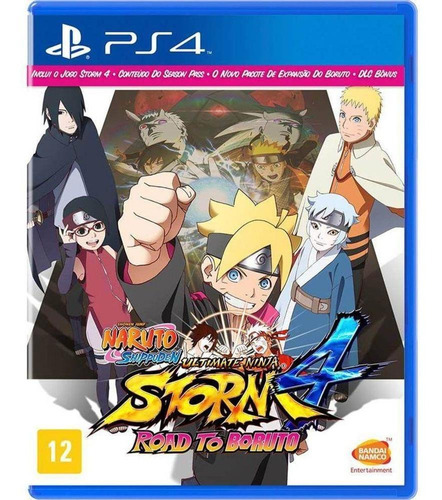 Jogo Naruto Ultimate Ninja Storm 4 Road To Boruto - Ps4